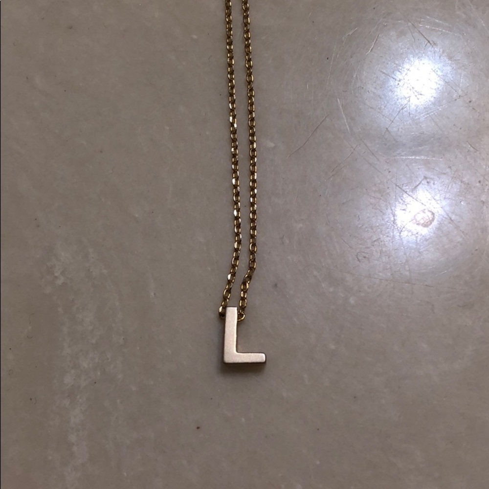 “L” Necklace